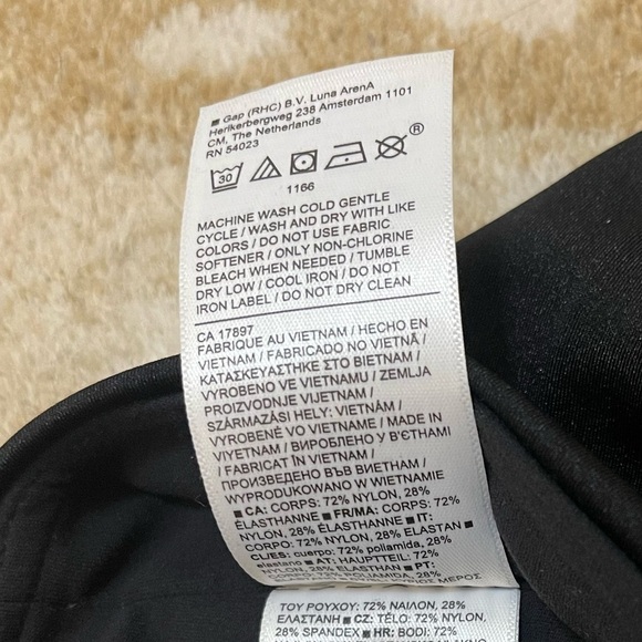 Athleta elation shine tight in black women’s size XS - Picture 10 of 11